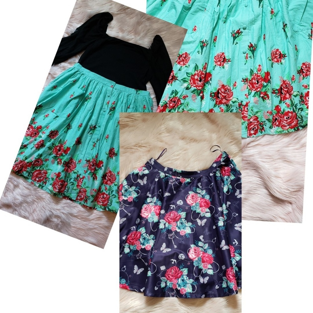 Lindy Bop sz 18 skirt bundle
